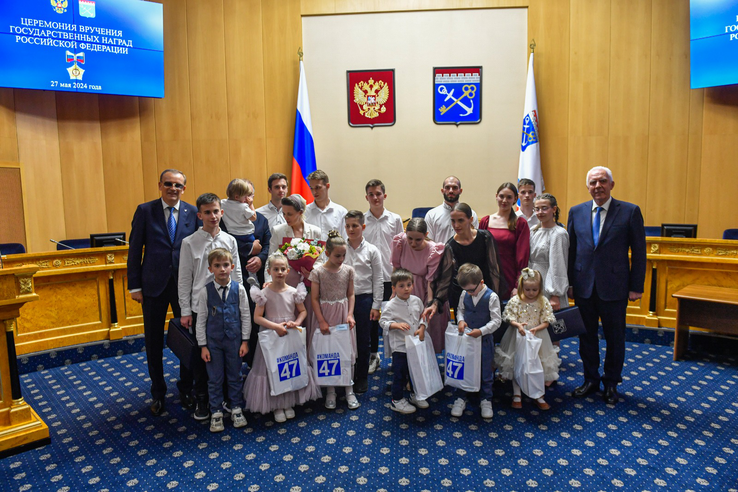 Мать-героиня из Соснового Бора.