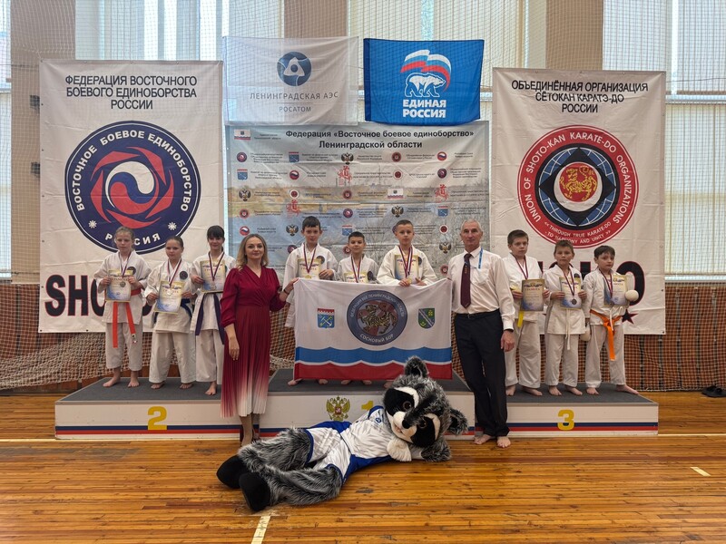 Мастера сётокан - в Сосновом Бору