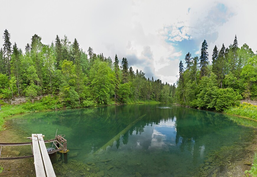 На радоновых озерах