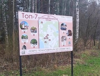 Пешеходные маршруты Соснового Бора в мобильном приложении