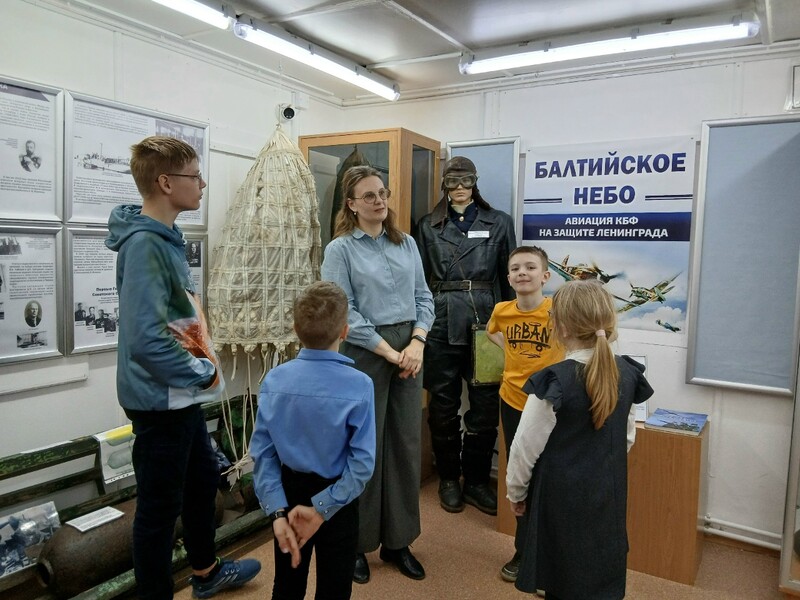 В небе над Балтикой