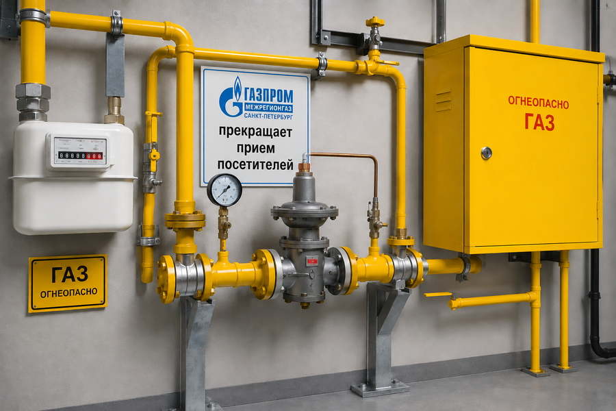 Межрегионгаз: обслуживание без приема посетителей