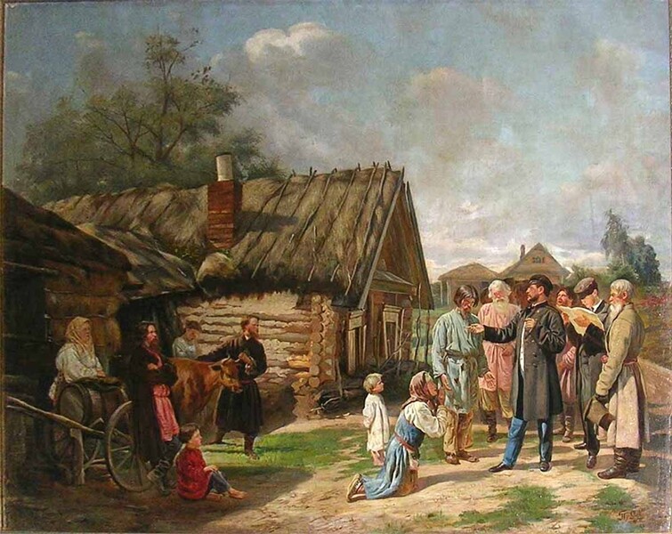 Крестьянские повинности в Ручьях
