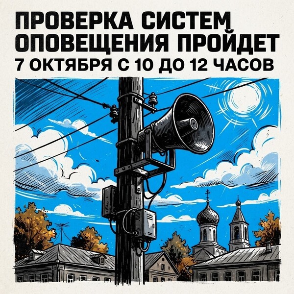 Проверка систем оповещения